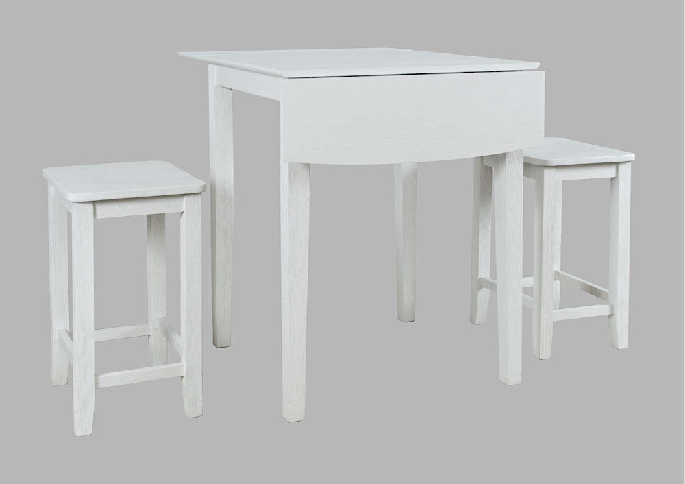 Jofran - Eastern Tides Three Piece Backless Counter Height Dining Set - 2146-48BS175KDKT view 2