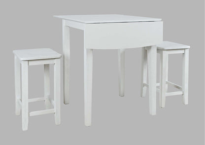 Jofran - Eastern Tides Three Piece Backless Counter Height Dining Set - 2146-48BS175KDKT view 2