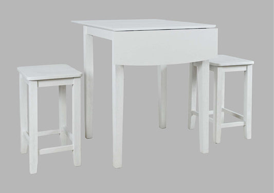 Jofran - Eastern Tides Three Piece Backless Counter Height Dining Set - 2146-48BS175KDKT view 2