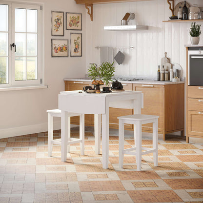 Jofran - Eastern Tides Three Piece Backless Counter Height Dining Set - 2146-48BS175KDKT view 14
