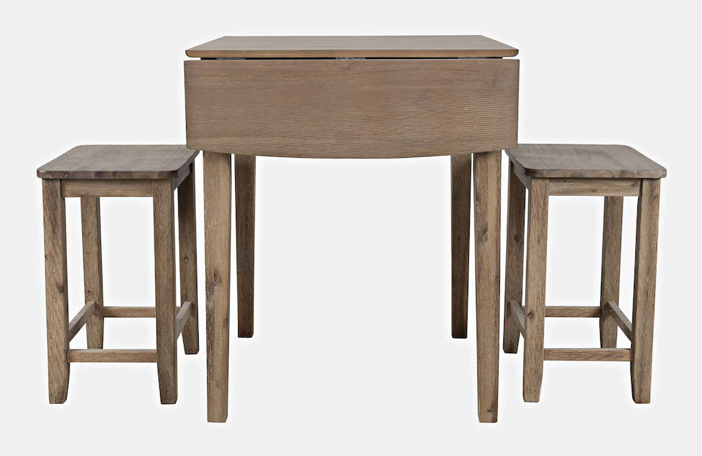 Jofran - Eastern Tides Three Piece Backless Counter Height Dining Set - 2148-48BS175KDKT view 1