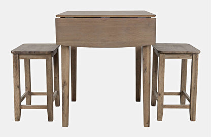 Jofran - Eastern Tides Three Piece Backless Counter Height Dining Set - 2148-48BS175KDKT view 1
