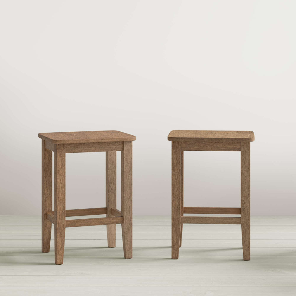 Jofran - Eastern Tides Three Piece Backless Counter Height Dining Set - 2148-48BS175KDKT view 3