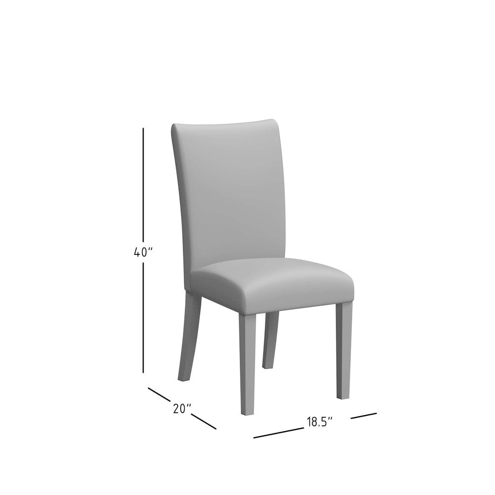 Jofran - Eastern Tides Upholstered Parsons Dining Chair (Set of 2) - 2148-392KD view 14
