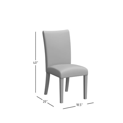 Jofran - Eastern Tides Upholstered Parsons Dining Chair (Set of 2) - 2148-392KD view 14