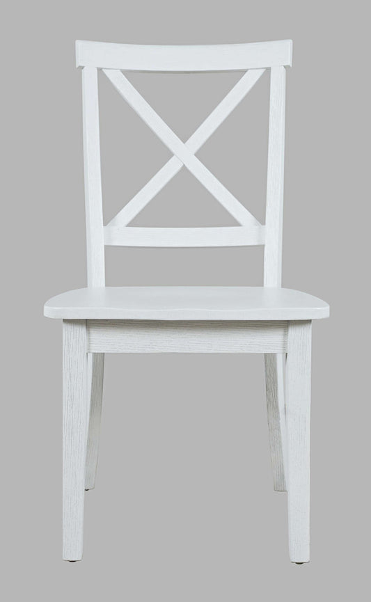 Jofran - Eastern Tides X-Back Coastal Acacia Dining Chair (Set of 2) - 2146-370KD view 1