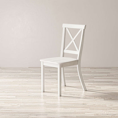 Jofran - Eastern Tides X-Back Coastal Acacia Dining Chair (Set of 2) - 2146-370KD view 3