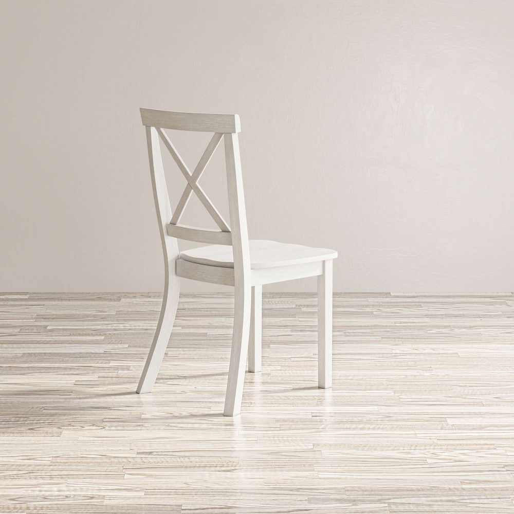 Jofran - Eastern Tides X-Back Coastal Acacia Dining Chair (Set of 2) - 2146-370KD view 4
