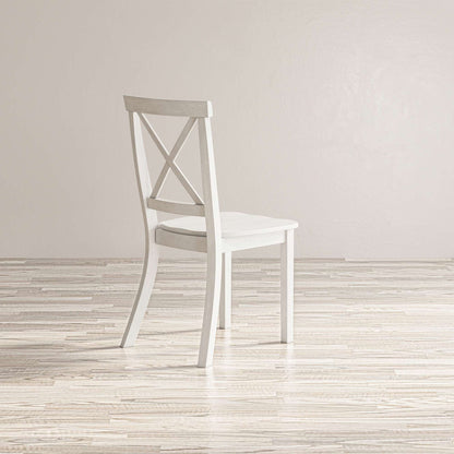 Jofran - Eastern Tides X-Back Coastal Acacia Dining Chair (Set of 2) - 2146-370KD view 4