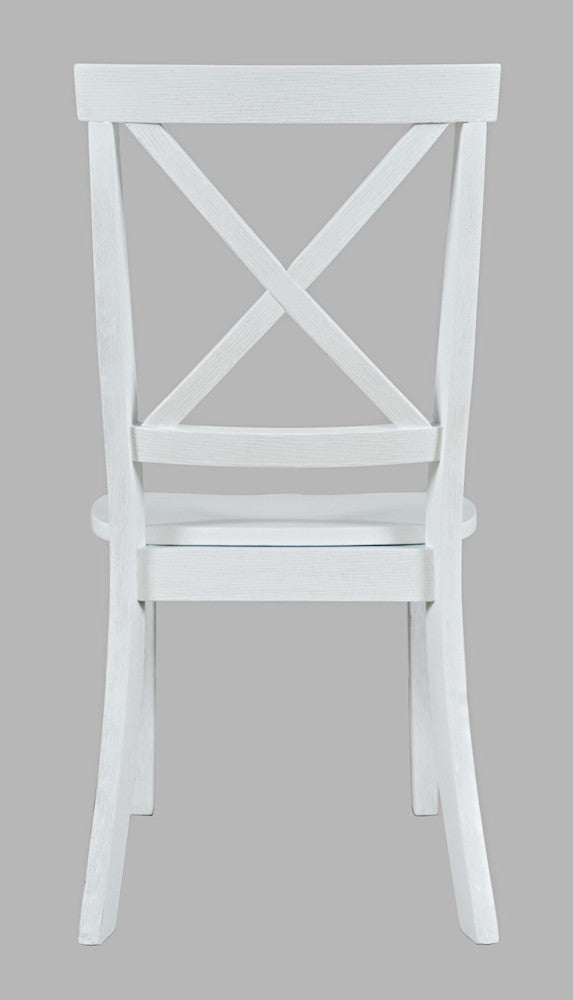 Jofran - Eastern Tides X-Back Coastal Acacia Dining Chair (Set of 2) - 2146-370KD view 6