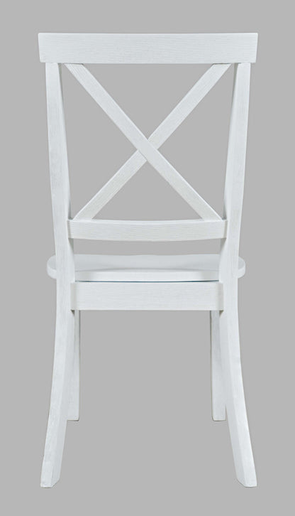 Jofran - Eastern Tides X-Back Coastal Acacia Dining Chair (Set of 2) - 2146-370KD view 6