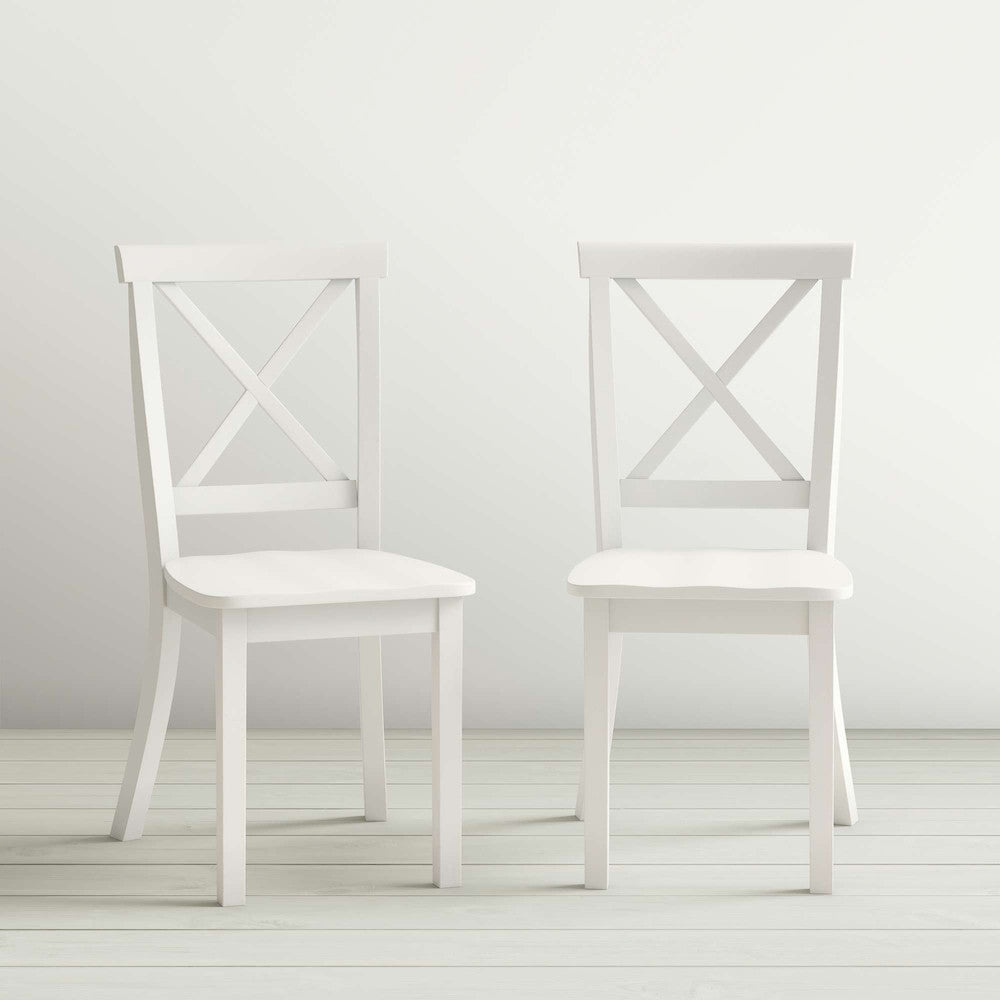 Jofran - Eastern Tides X-Back Coastal Acacia Dining Chair (Set of 2) - 2146-370KD view 8