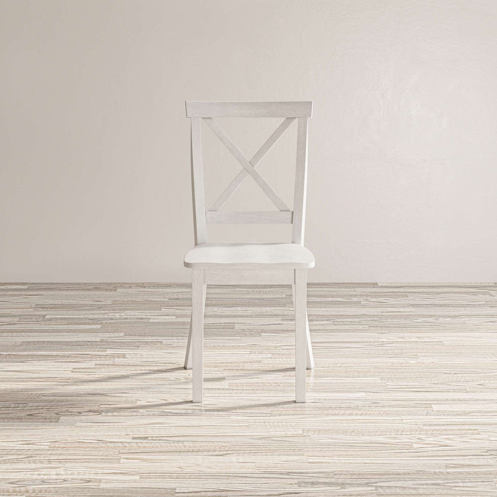 Jofran - Eastern Tides X-Back Coastal Acacia Dining Chair (Set of 2) - 2146-370KD view 9