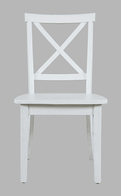 Jofran - Eastern Tides X-Back Coastal Acacia Dining Chair (Set of 2) - 2146-370KD view 13