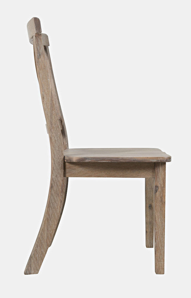 Jofran - Eastern Tides X-Back Coastal Acacia Dining Chair (Set of 2) - 2148-370KD view 7