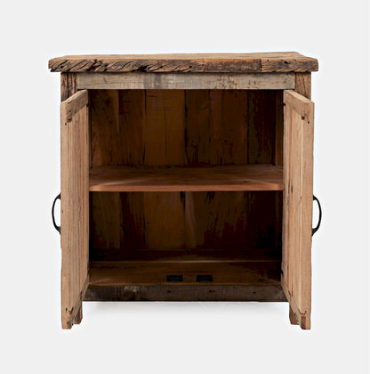Jofran - Eden Prairie 2 Door Accent Cabinet - Heavily Distressed Reclaimed Wood - 1989-32 view 7