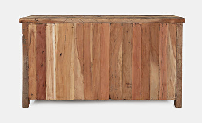 Jofran - Eden Prairie 4 Door Accent Cabinet - Heavily Distressed Reclaimed Wood - 1989-60 view 4