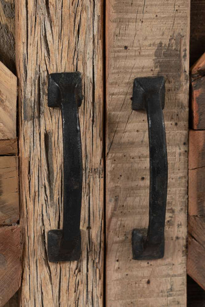 Jofran - Eden Prairie 4 Door Accent Cabinet - Heavily Distressed Reclaimed Wood - 1989-60 veiw 4