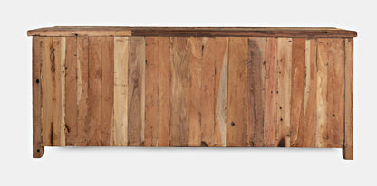 Jofran - Eden Prairie 6 Door Accent Cabinet - Heavily Distressed Reclaimed Wood - 1989-84 view 4