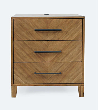 Jofran - Eloquence Mid-Century Modern USB Charging Nightstand - 2175-90 view 1