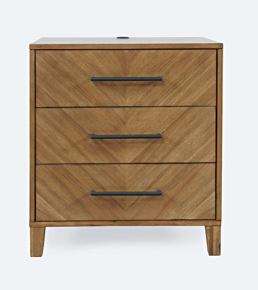 Jofran - Eloquence Mid-Century Modern USB Charging Nightstand - 2175-90 view 1