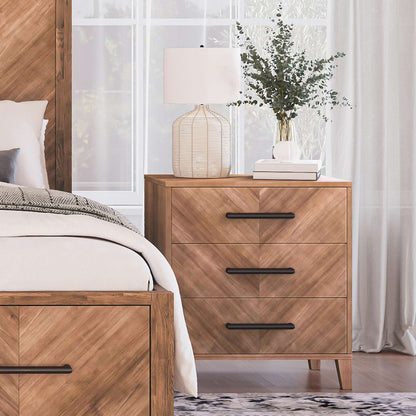 Jofran - Eloquence Mid-Century Modern USB Charging Nightstand - 2175-90 view 11