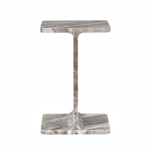 Jofran - Enzo Luxury Genuine Solid Marble Icon End Table - 2330-ENZOTNT view 2