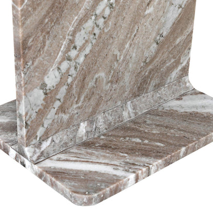 Jofran - Enzo Luxury Genuine Solid Marble Icon End Table - 2330-ENZOTNT view 6