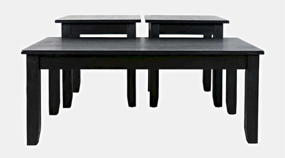 Jofran - Eros Contemporary 3 Piece Coffee Table Set - Brushed Black - 2089-BLK view 1
