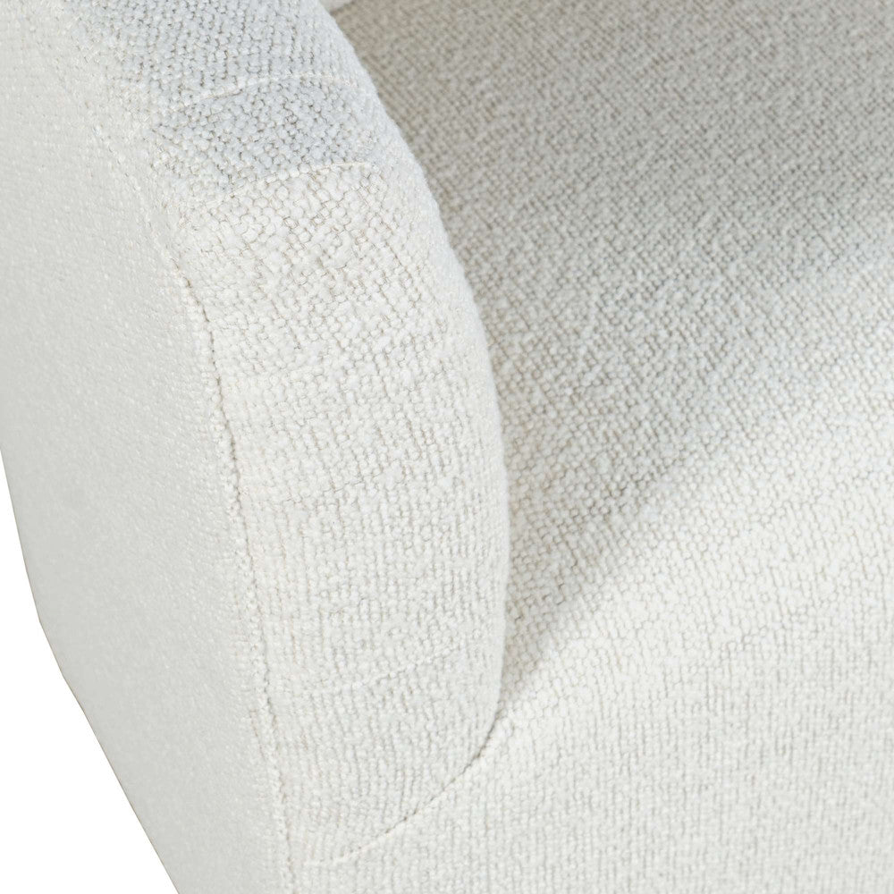 Jofran - Everly Boucle Modern Transitional Swivel Accent Chair - EVERLY-SW-NATURAL view 6