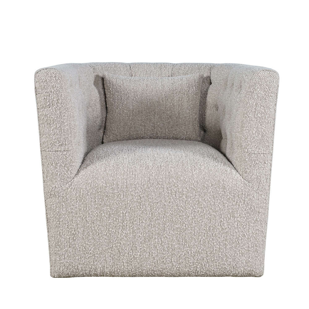 Jofran - Everly Boucle Modern Transitional Swivel Accent Chair - EVERLY-SW-TAUPE view 1