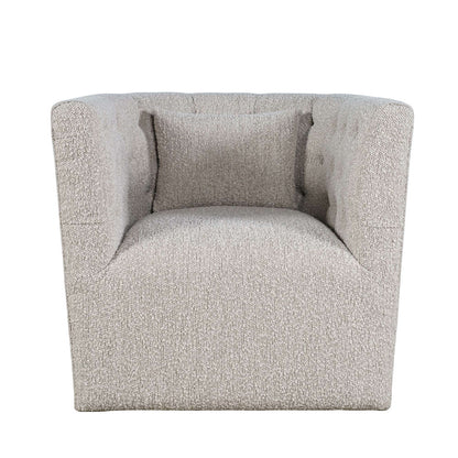 Jofran - Everly Boucle Modern Transitional Swivel Accent Chair - EVERLY-SW-TAUPE view 1