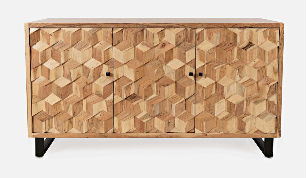 Jofran - Geometrix Accent Cabinet - Natural - 1995-63 view 1