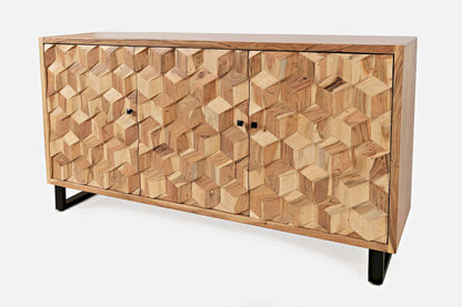 Jofran - Geometrix Accent Cabinet - Natural - 1995-63 view 3