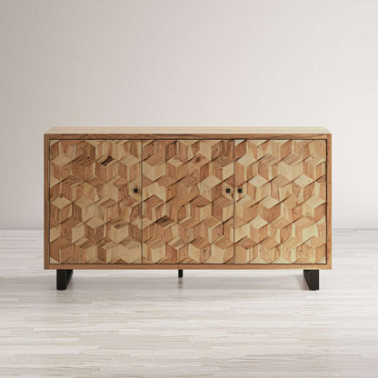 Jofran - Geometrix Accent Cabinet - Natural - 1995-63 view 6