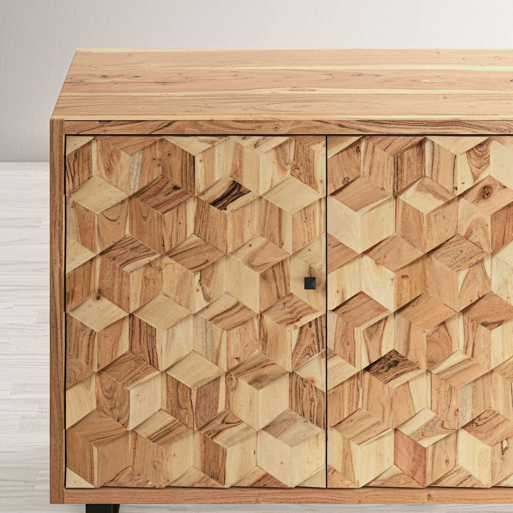 Jofran - Geometrix Accent Cabinet - Natural - 1995-63 view 8