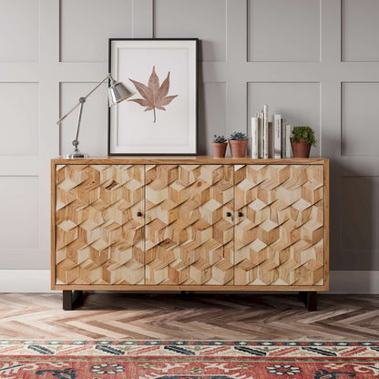 Jofran - Geometrix Accent Cabinet - Natural - 1995-63 view 13