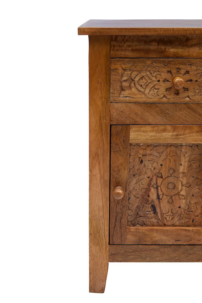 Jofran - Global Archive Hand Carved Accent Table - 1730-51 view 5