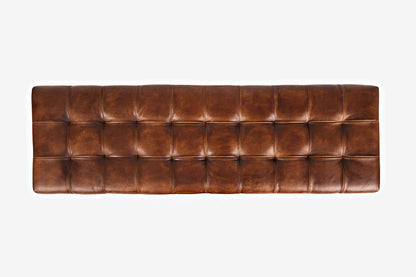 Jofran - Global Archive Leather Ottoman in Saddle - 1730-76 view 8