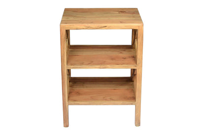 Jofran - Global Archive Solid Wood X-Side Accent Table - Natural - 1730-37 view 1