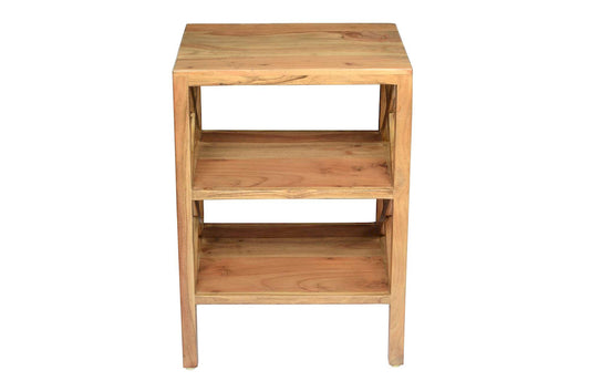 Jofran - Global Archive Solid Wood X-Side Accent Table - Natural - 1730-37 view 1