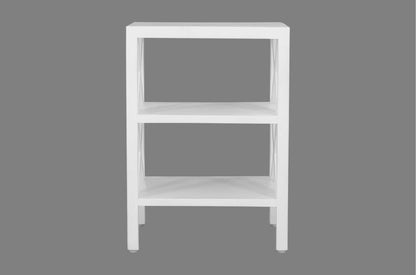 Jofran - Global Archive Solid Wood X-Side Accent Table - White - 1730-3420 view 1