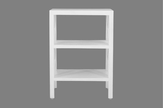 Jofran - Global Archive Solid Wood X-Side Accent Table - White - 1730-3420 view 1