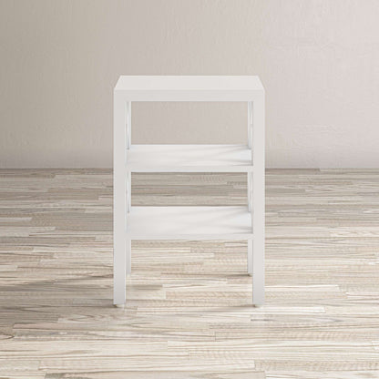 Jofran - Global Archive Solid Wood X-Side Accent Table - White - 1730-3420 view 3