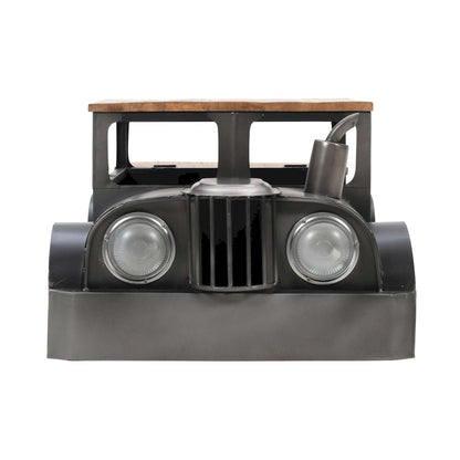 Jofran - Glory Days Roadie 41in Vintage Truck Solid Wood and Metal Unique Coffee Table with Storage - 2323-ROADIE view 6
