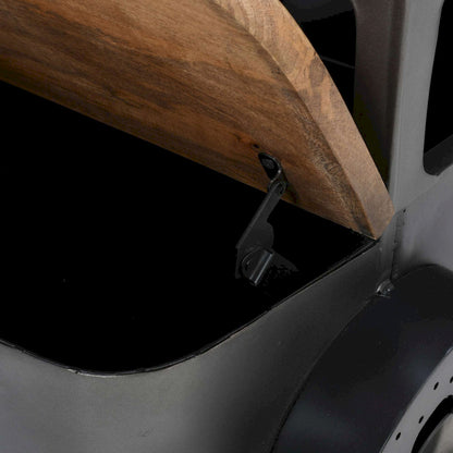 Jofran - Glory Days Roadie 41in Vintage Truck Solid Wood and Metal Unique Coffee Table with Storage - 2323-ROADIE view 11