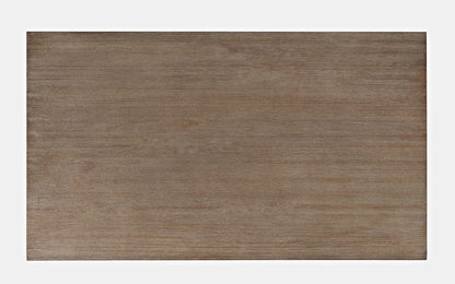 Jofran - Grafton Farms 2 Drawer Coffee Table - Brushed White with brushed brown top - 1978-1 view 3