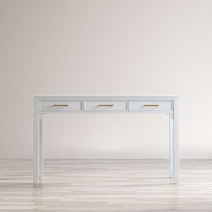 Jofran - Gramercy Chevron Three Drawer USB Charging Desk - Blanc White - 2056-48 view 8