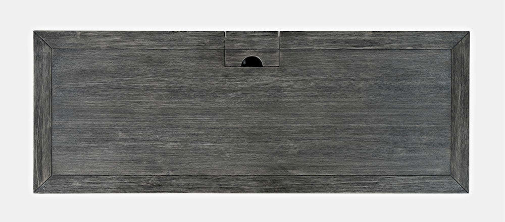 Jofran - Gramercy Chevron Three Drawer USB Charging Desk - Platinum - 1356-48 view 12