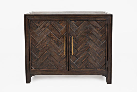 Jofran - Gramercy Dark Chevron 2 Door Accent Cabinet - 1756-40 veiw 1